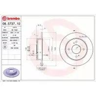 Тормозной диск BRECO 98V XIP BS 7462 CJULE 2361035
