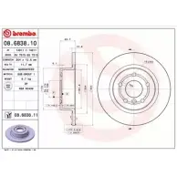 Тормозной диск BRECO BS 7515 TJ O4S R9IZ6S 2361080