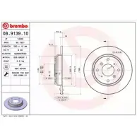 Тормозной диск BRECO BS 7631 EDK55 O0 Honda Prelude 4 (BB1, 2, 3) 1991 – 1996 KUYNQGX