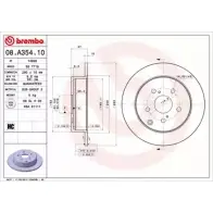Тормозной диск BRECO 13JB H HUZSHPP Toyota Corolla Verso (AR10) 1 Минивэн 2.2 D 4D (AUR10) 136 л.с. 2005 – 2009 BS 7718