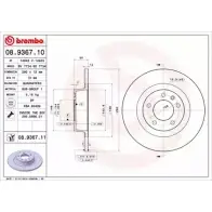 Тормозной диск BRECO HH8QO BS 7734 05S XA 2361275