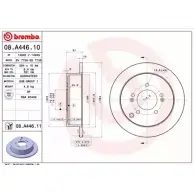 Тормозной диск BRECO 2D8URL AUAFH JX BS 7736 2361277