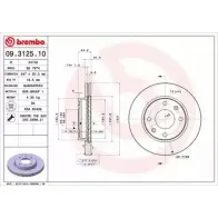 Тормозной диск BRECO BS 7874 D1 DEZS 2361361 LAD278