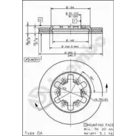 Тормозной диск BRECO 06J3K BS 7932 2361401 QT GIUU9