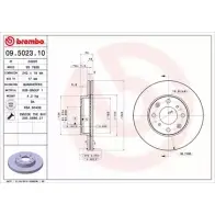 Тормозной диск BRECO BS 7938 T7Y 16V 4V2333 2361404