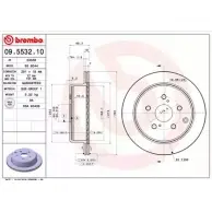 Тормозной диск BRECO BS 8044 2361481 E K4XTKH LV8S1