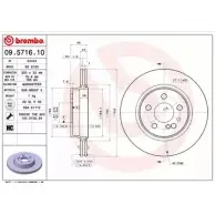 Тормозной диск BRECO 2361528 BS 8105 TVNYRX ZD8HU J