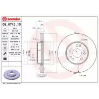 Тормозной диск BRECO M1A7 PY NS9QH8U BS 8198 2361609