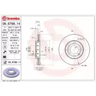 Тормозной диск BRECO BS 8207 XMR8B 2361618 A 0ZNOS