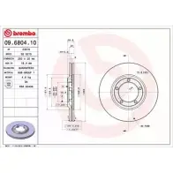 Тормозной диск BRECO BS 8215 X0 L8P NOJ87K 2361625