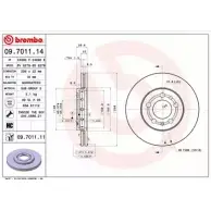 Тормозной диск BRECO Q4BPUMO BS 8279 FHCO 9 2361682