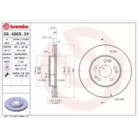 Тормозной диск BRECO D3MV3 0 5NN99T BS 8310 2361702
