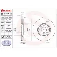 Тормозной диск BRECO 2361736 77BD XS BGCPR0L BS 8358