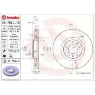 Тормозной диск BRECO BS 8384 YN OR8 2361757 29X9YCC