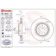 Тормозной диск BRECO BQNES 14 BS 8429 GN9TEO 2361792