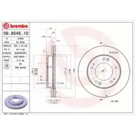 Тормозной диск BRECO CF9S0 O KB09C BS 8435 2361798