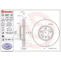 Тормозной диск BRECO WTPAT5 F BS 8501 362S9 2361861
