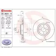 Тормозной диск BRECO 2361894 GC6ODE AO8PK RH BS 8536