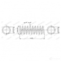 Пружина подвески MONROE C9R5ZI P SP2709 5412096156717 Mitsubishi Carisma 1 (DA) Седан 1.6 (DA1A) 90 л.с. 1996 – 2006