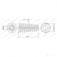 Пружина подвески MONROE 506397 SP3744 5412096339448 HBD XT