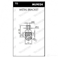 Амортизатор капота MONROE 5412096345920 DP 957YX 497882 ML5522 - Изображение 3