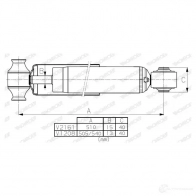 Амортизатор MONROE V1208 Ford Transit Custom 1 (V362) Автобус 1.0 EcoBoost PHEV 125 л.с. 2020 – 2024 VP6XW 7Q