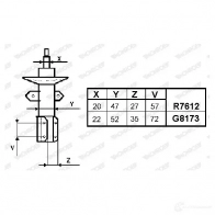 Амортизатор MONROE 0X XSI R7612 5412096435362 503089 - Изображение 6