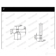 Амортизатор багажника MONROE B9N WS 497886 5412096345968 ML5526 - Изображение 3