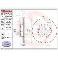 Тормозной диск BRECO 2361943 H4G0C BS 8588 PUPC L