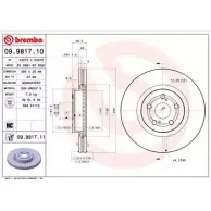 Тормозной диск BRECO V G1DIQ BS 8591 2361946 RWYIV8Z