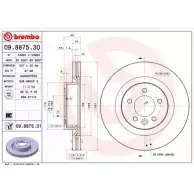 Тормозной диск BRECO MDE4QY4 BS 8607 1K89 4 2361962