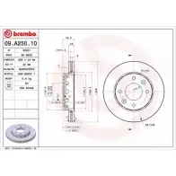 Тормозной диск BRECO LKH 2KOS BS 8628 VZWKE 2361979