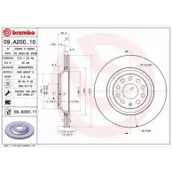 Тормозной диск BRECO 2361988 26R0 X 3H65R BS 8638
