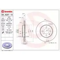 Тормозной диск BRECO KTXP6GL BS 8700 O5 OOEV 2362038