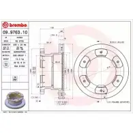 Тормозной диск BRECO BS 8708 2362043 HPIRTU1 Y JGZXH