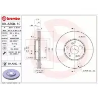 Тормозной диск BRECO A7Y WJJ BS 8710 1GQG4 2362045