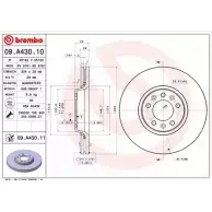 Тормозной диск BRECO Peugeot Expert 2 (VF3A, U, X) Фургон 2.0 HDi 130 4x4 128 л.с. 2012 – 2024 BS 8761 3FQPN 2L2BYS M