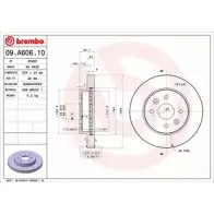 Тормозной диск BRECO 2362136 LMPAX9M PLINA IR BS 8832