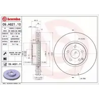 Тормозной диск BRECO BS 8855 VS4 6T ST4SI7 2362159