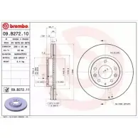 Тормозной диск BRECO 2362181 BS 8878 H6M VJXQ UB349J