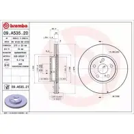 Тормозной диск BRECO FKB5L2P BS 9123 2362297 J EWIUAA