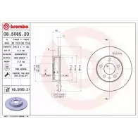 Тормозной диск BRECO 4 HCWO CB6I7X BV 7510 2362383