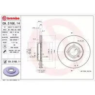 Тормозной диск BRECO X GUOL O0W84 2362525 BV 7967