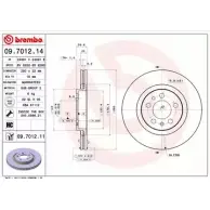 Тормозной диск BRECO 2362556 C 4Z4R INDX1IR BV 8280