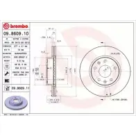 Тормозной диск BRECO YHUZB8 BV 8413 PBAZ3 H 2362611