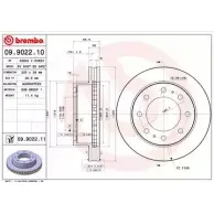 Тормозной диск BRECO 2362637 7W XSMG5 G1O7IN BV 8457