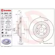 Тормозной диск BRECO VWM0B5 BV 8494 M 12SUL 2362661