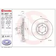 Тормозной диск BRECO BV 8520 V09E G 2362680 UXRIBH