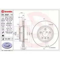 Тормозной диск BRECO J Y6JYH BV 8521 2362681 XLF1CPU