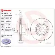Тормозной диск BRECO 2362723 6J IQ0 BV 8598 5R6GL